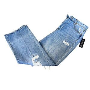 NWT Blank NYC Women’s Blue Distressed Denim Jeans Size 27